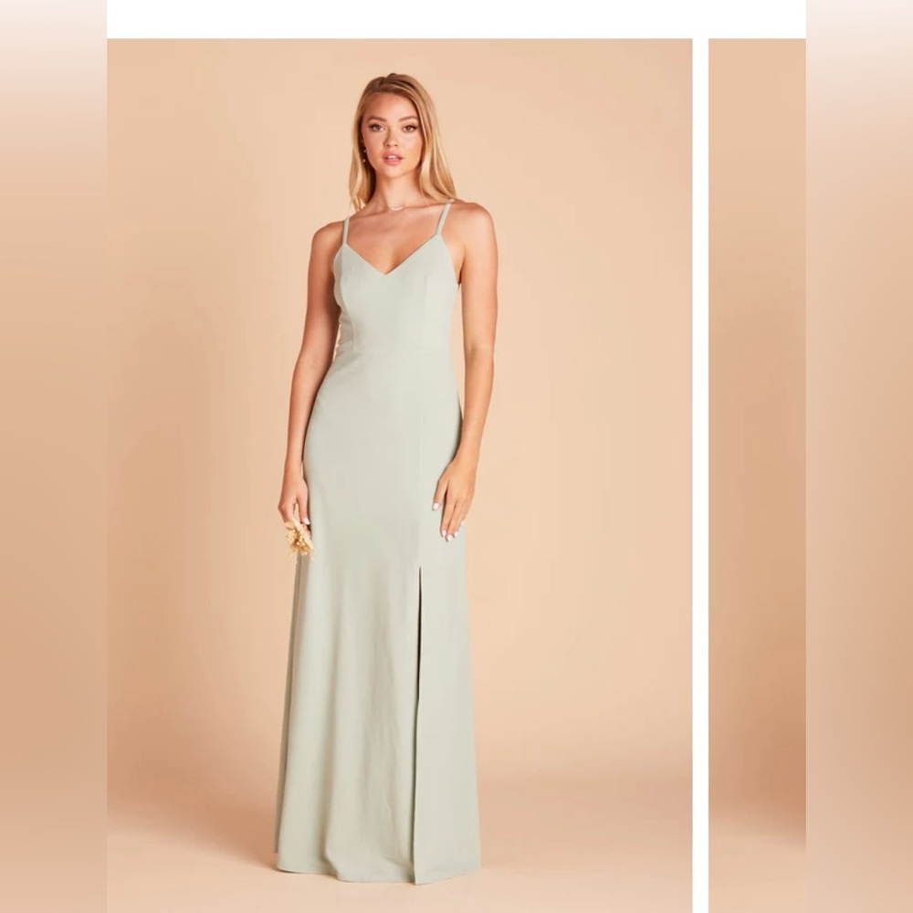 Gently used Birdy Grey bridesmaids dress - The Jay dress in Sage